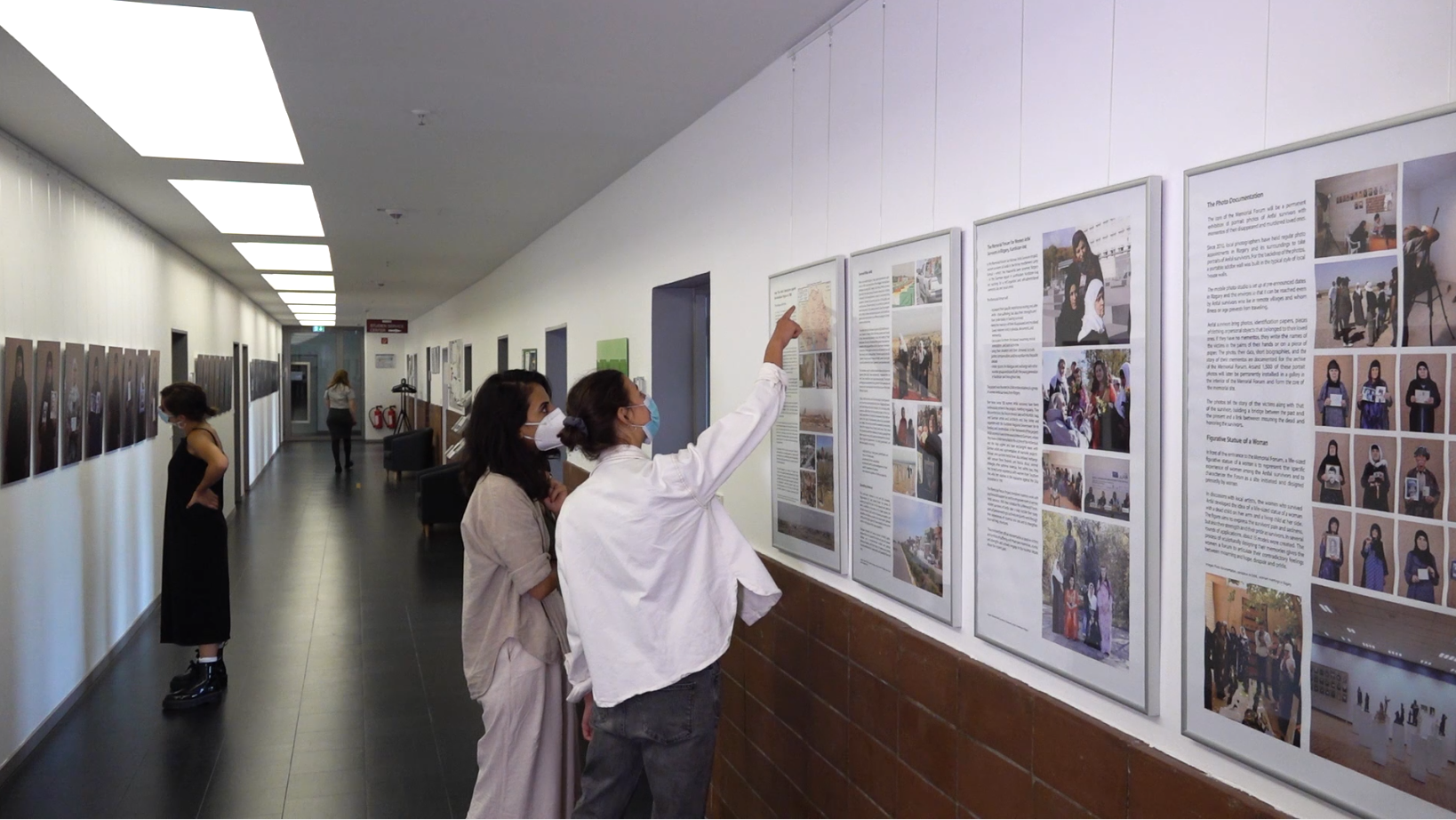 Anfal-Ausstellung an der Sigmund Freud Universität Berlin
